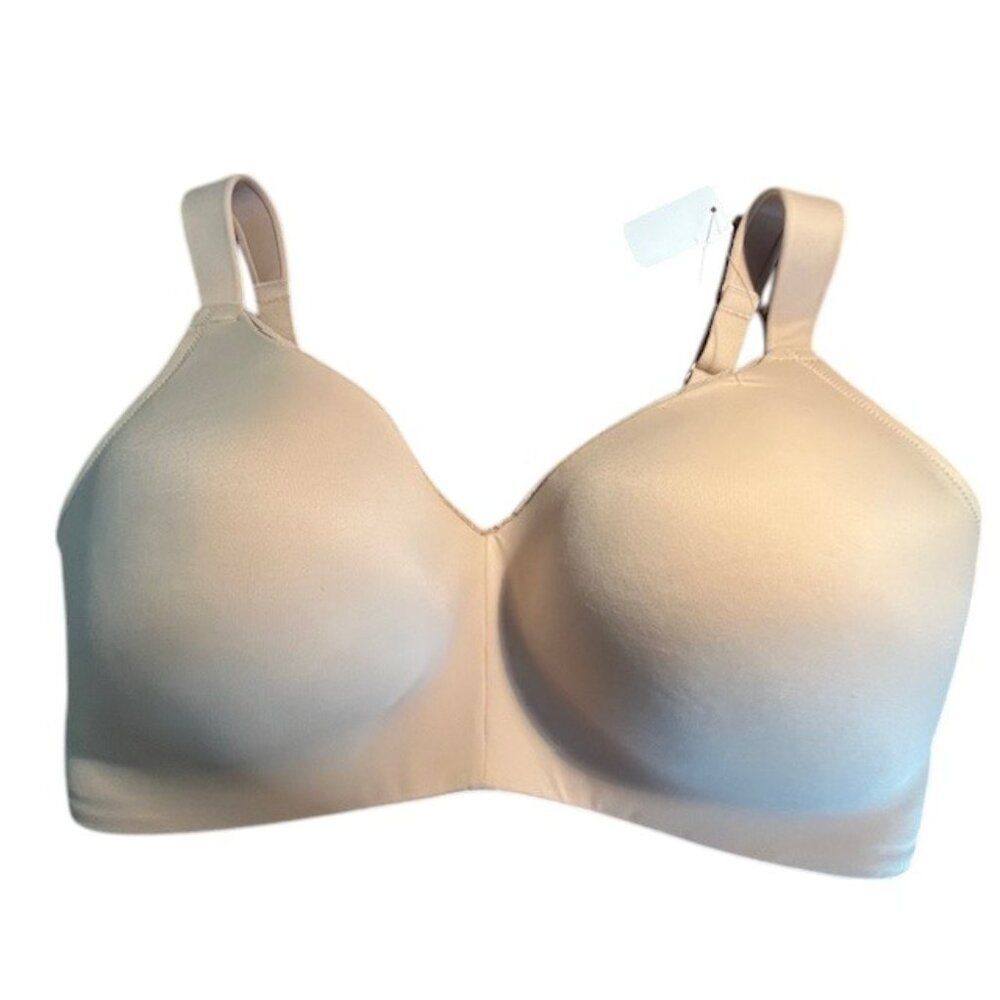 Auden Beige New with Tags Lightly Padded Wireless Bra- Size 40DDD